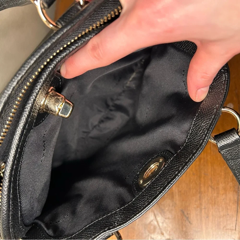 Coach Mini Prince Street Satchel with Crossbody Strap - Picture 5 of 9